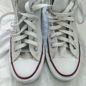 White high top converse